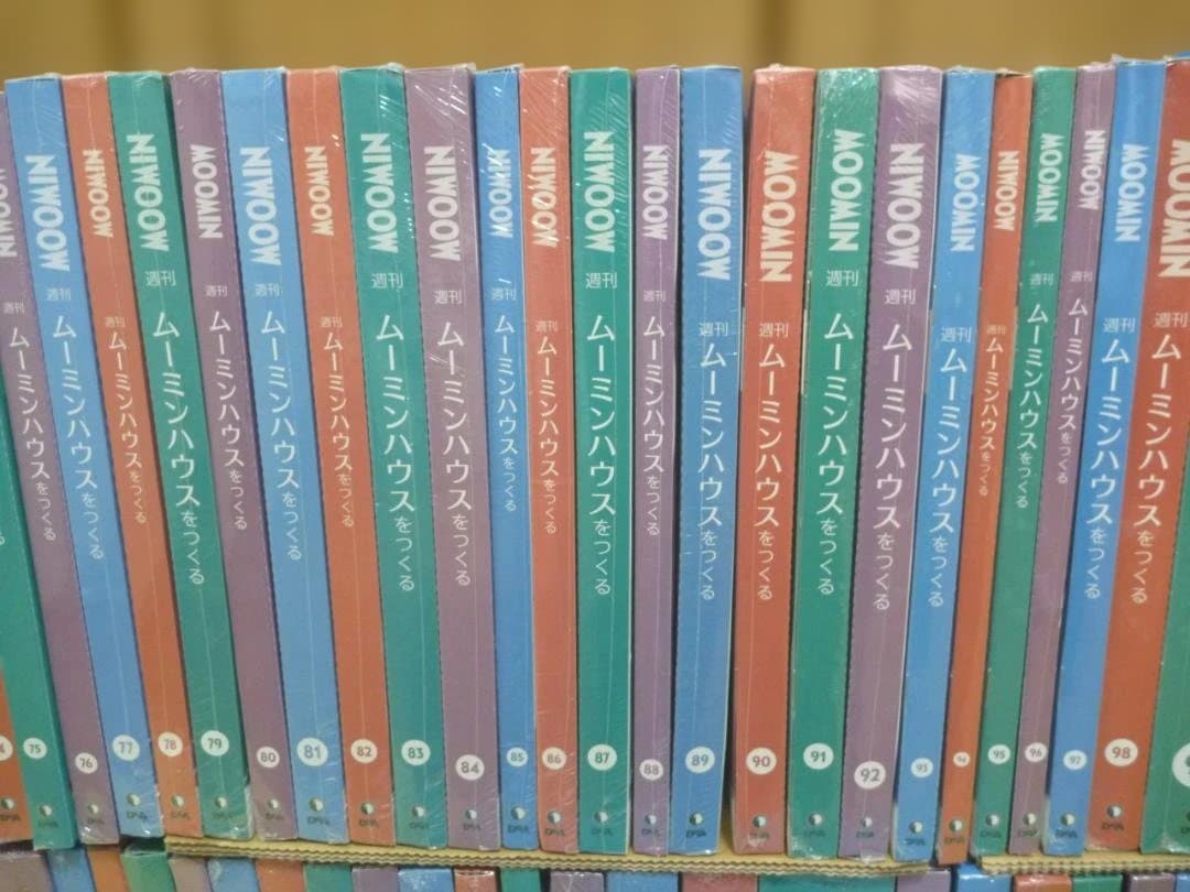 【ムーミンハウス 全巻(100巻)セットDeAGOS】未開封、ムーミン生誕80年