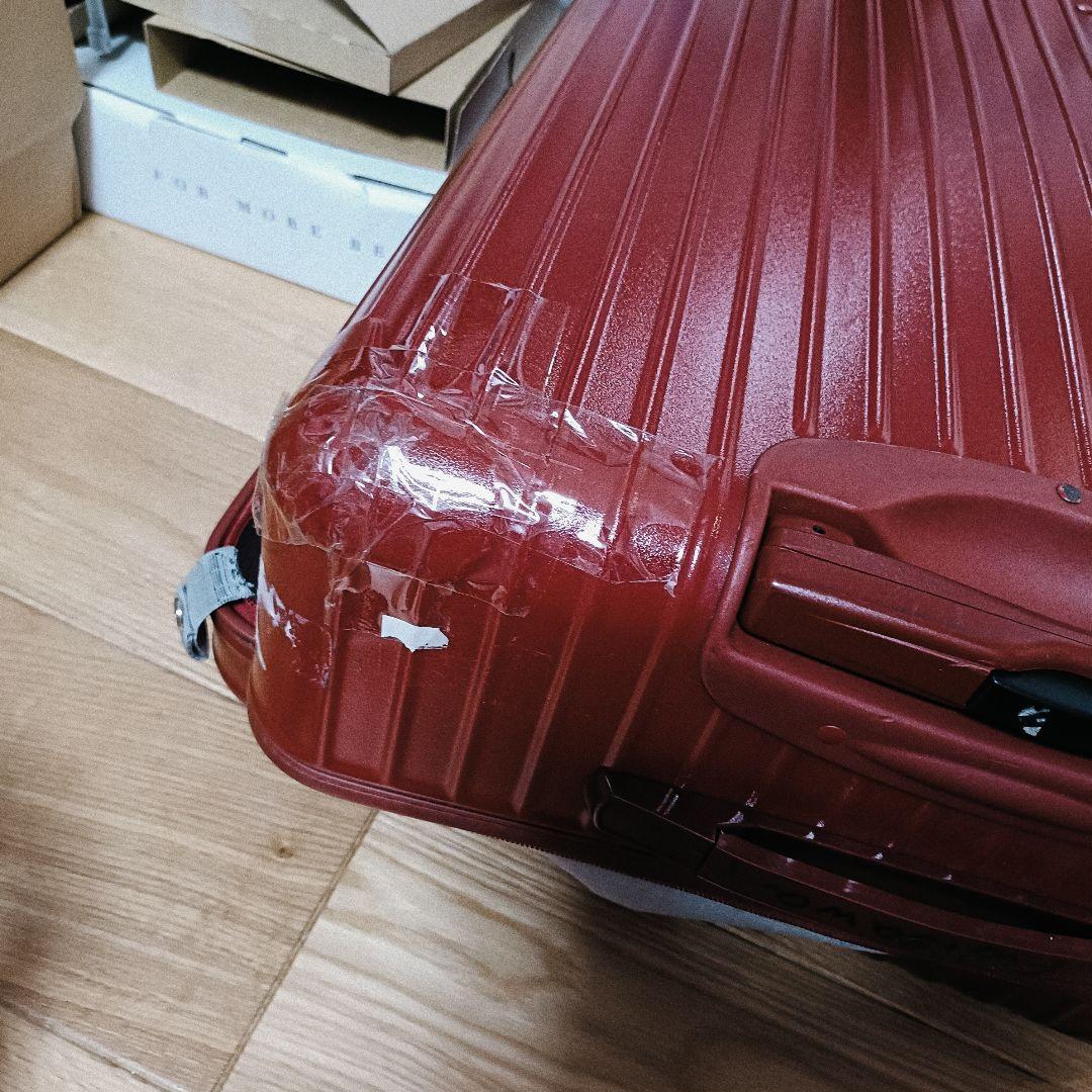 大型　70L　RIMOWA SALSA スーツケース　レッド 廃盤 リモワ　赤
