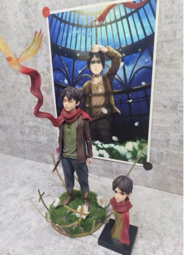 進撃の巨人  エレン フィギュア ガレージキット  GK完成品 A版