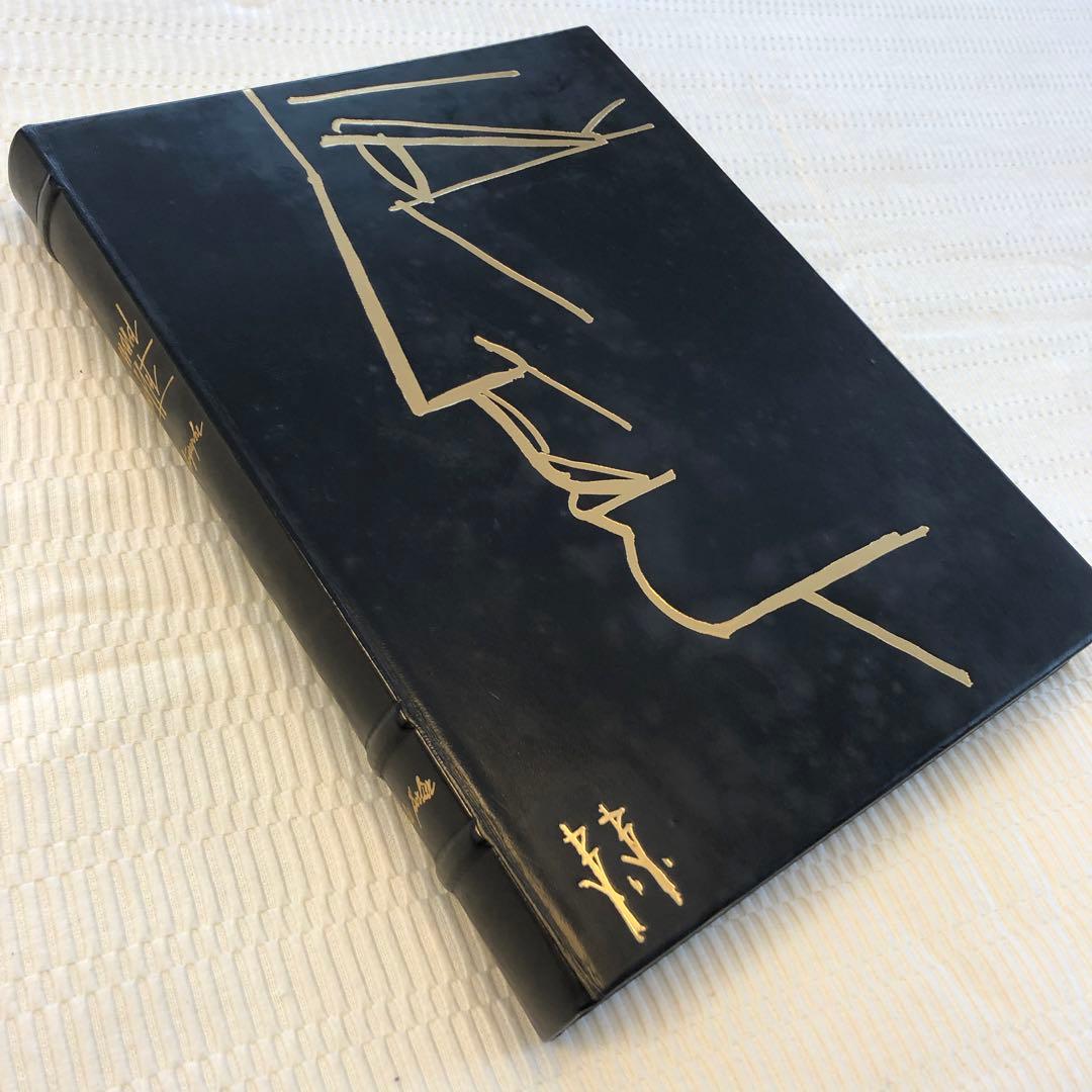 ベルナール・ビュッフェ　皮表紙画集　リトグラフ入り