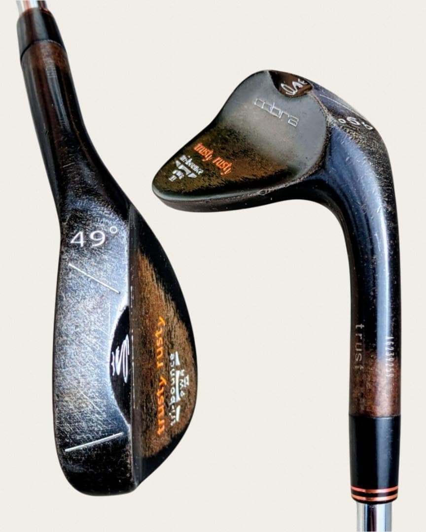 コブラCobra TRUSTY RUSTY tri-bounce 49°&53°