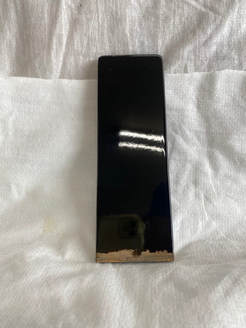 希少品　漆ハケ　刷毛庄　60粍　本体漆塗り済み