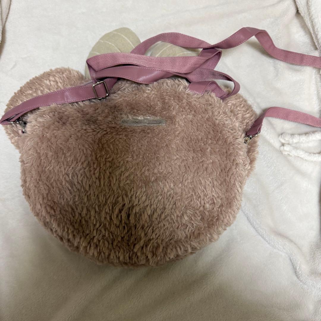 ディズニー ダッフィー シェリーメイ バッグ フェイスバッグ 限定 新品未使用