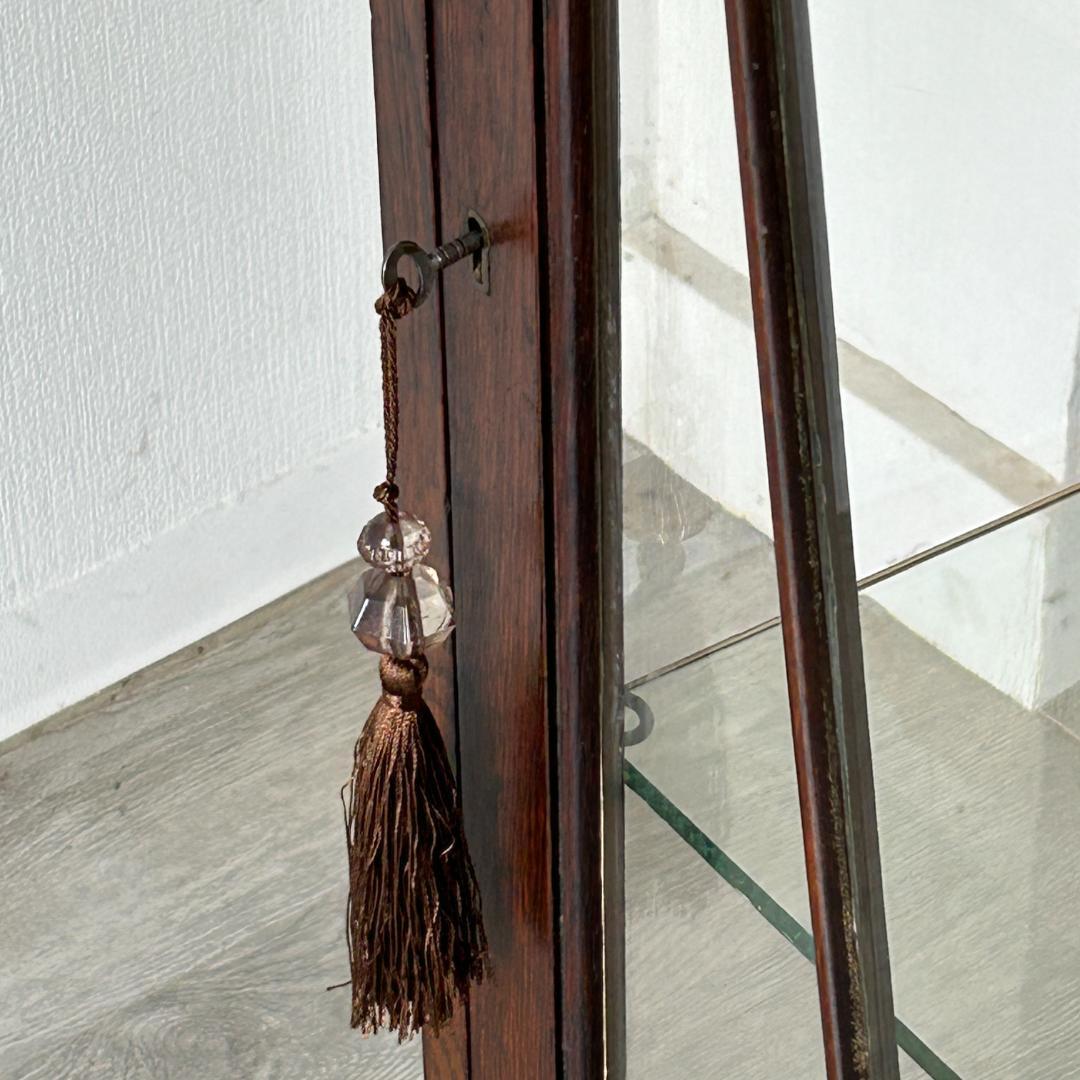 イギリス アンティーク家具 ディスプレイ キャビネット 1930年頃 767A