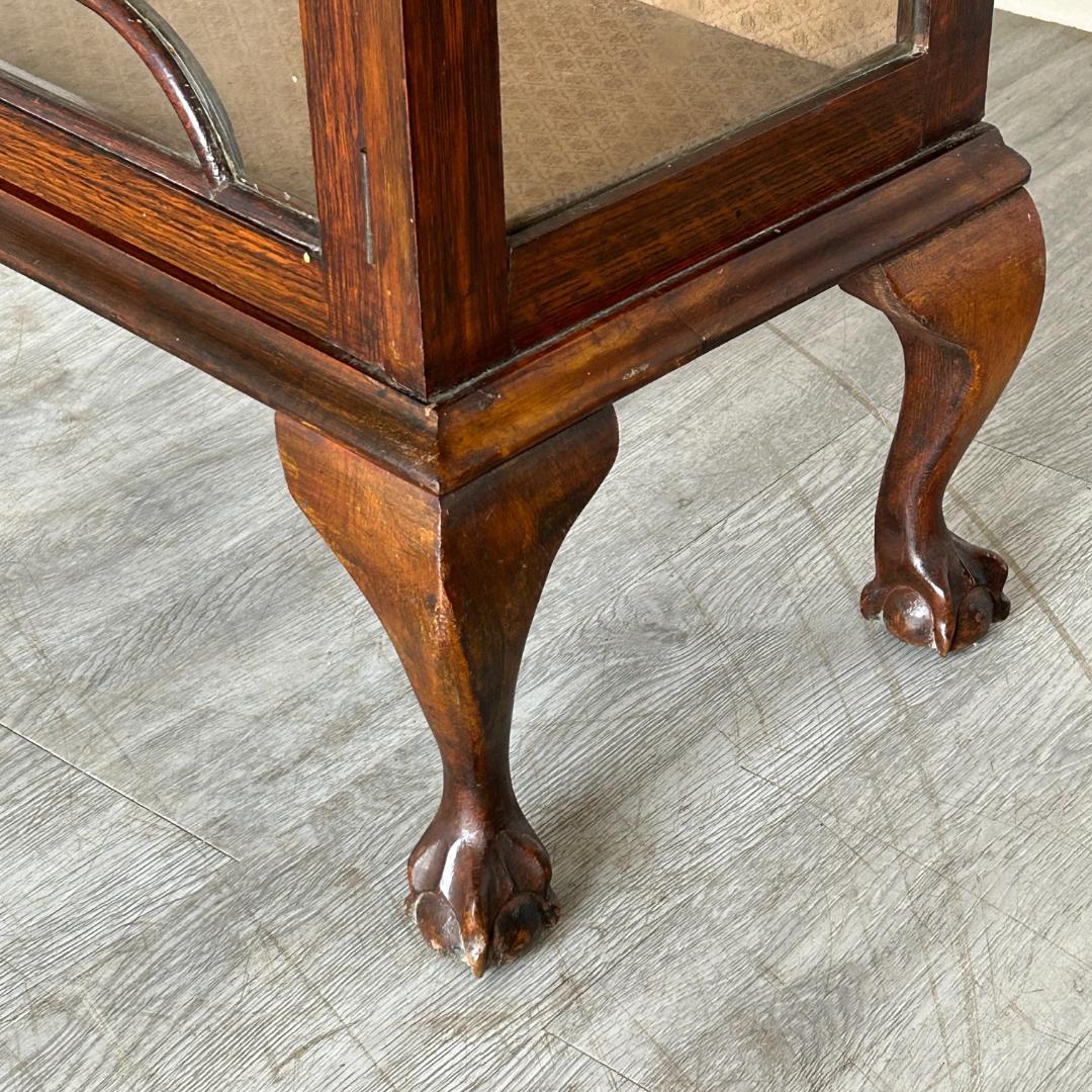 イギリス アンティーク家具 ディスプレイ キャビネット 1930年頃 767A