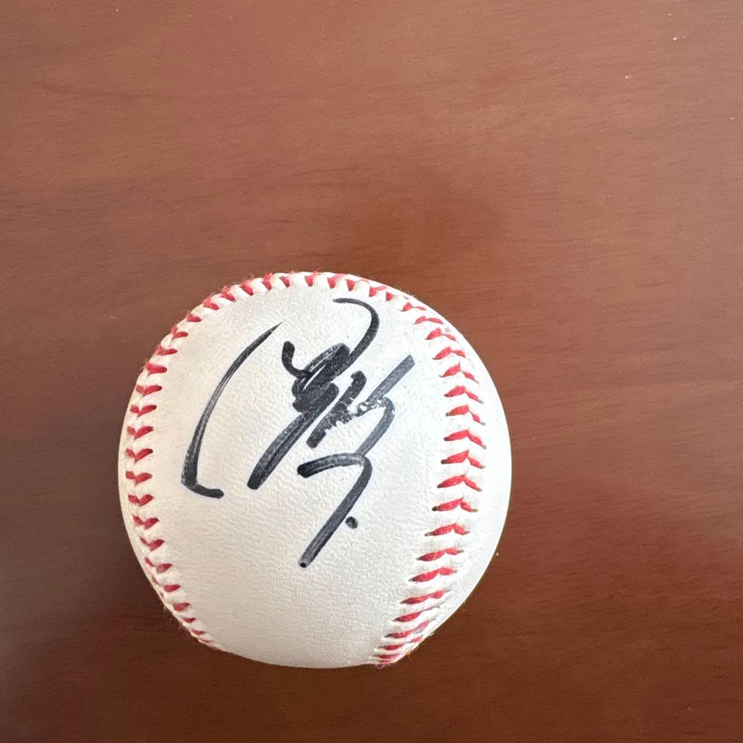 オールスターシリーズジャパン02 元阪神タイガース今岡誠選手直筆サインボール