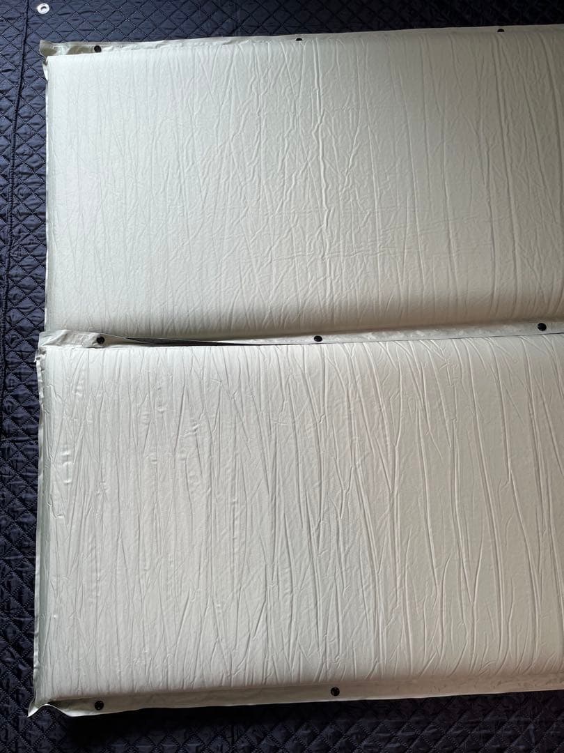 2個セット インフレーターマット シングル 8cm タンスのゲン 収納袋付き