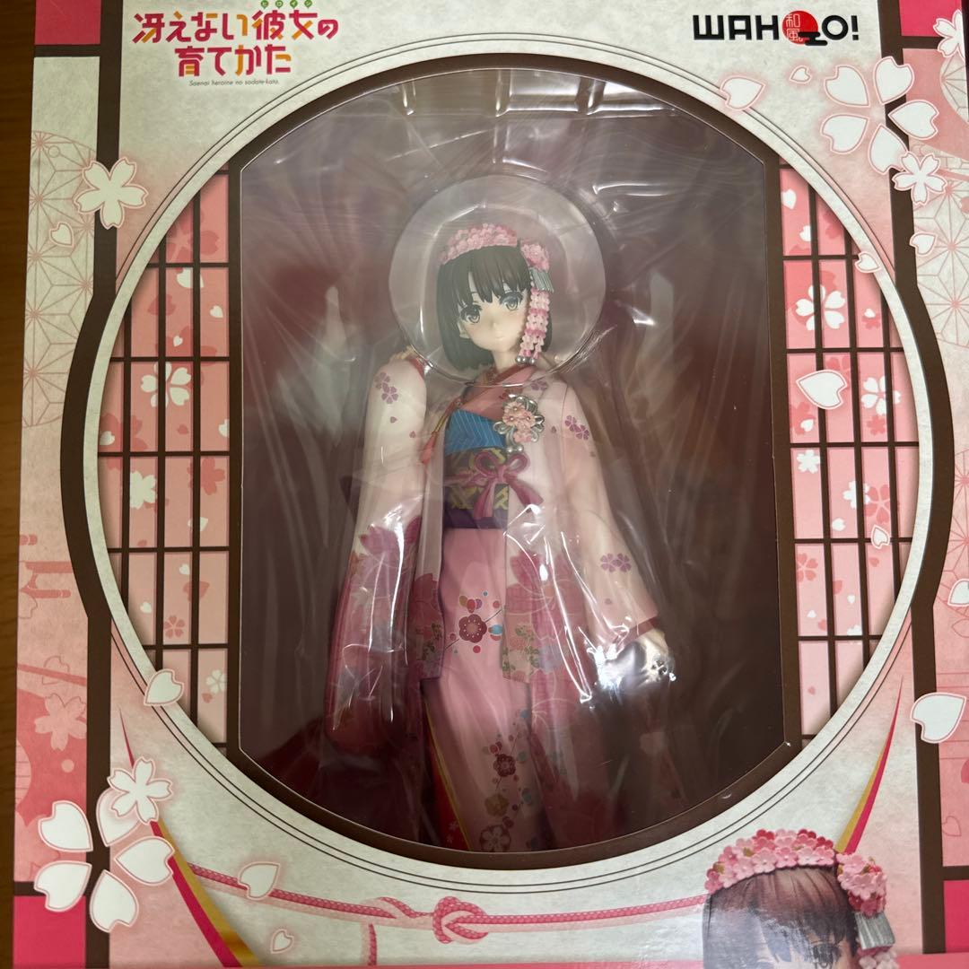 【新品購入・未開封】加藤恵 和服ver 1/8スケールフィギュア