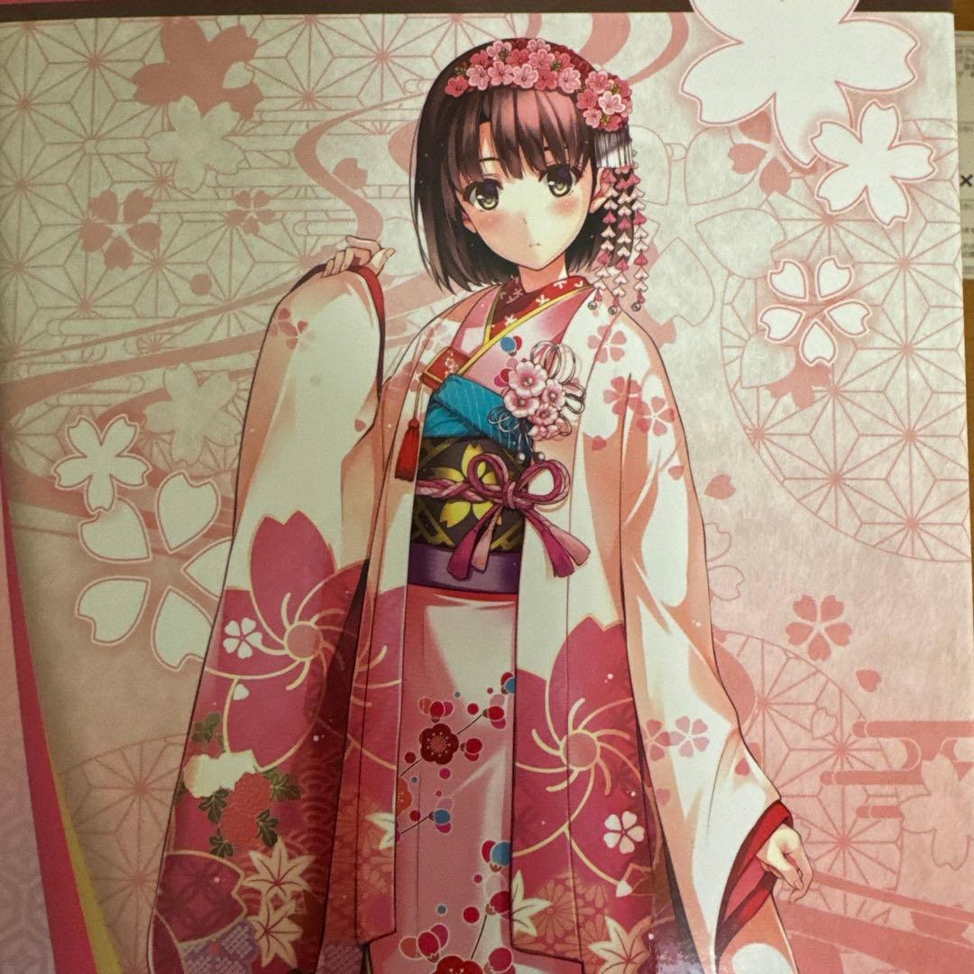 【新品購入・未開封】加藤恵 和服ver 1/8スケールフィギュア