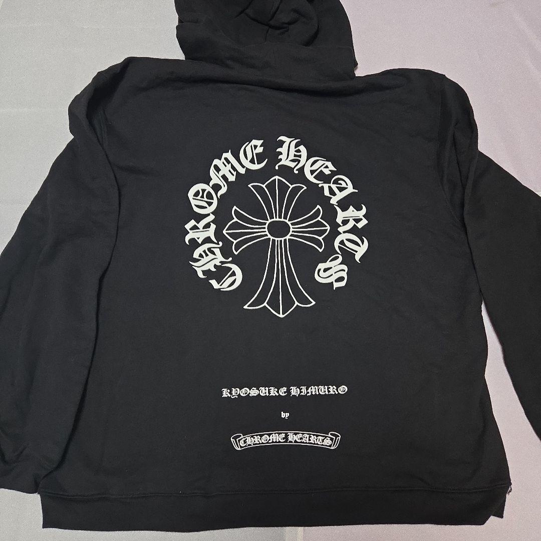 【極レア品】クロムハーツ×氷室京介 フルジップパーカー Lサイズ