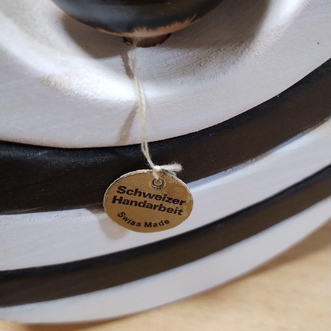 Tello Rare製、ヴィンテージ品　スイス製　白黒マイム　積み木　おもちゃ