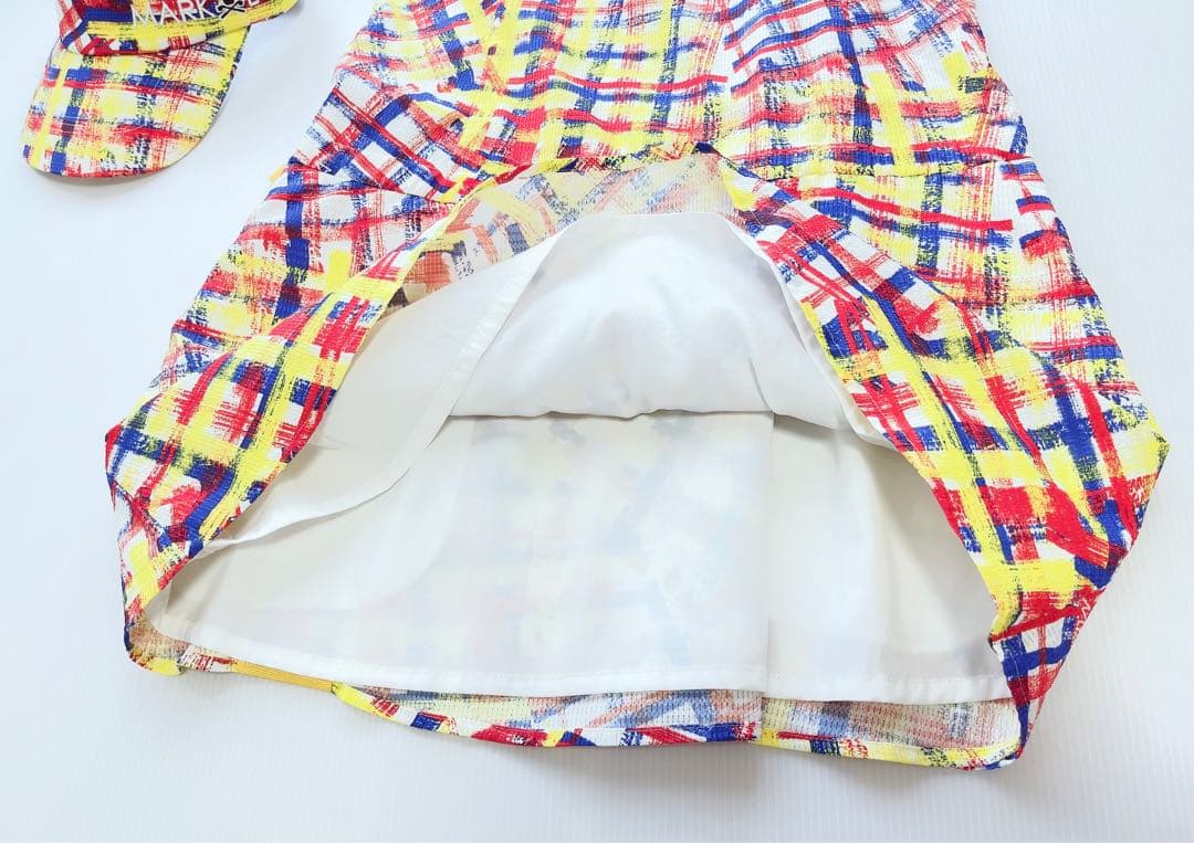 定価58,620円　マークアンドロナ　2点セット　ワンピース　リボンサンバイザー