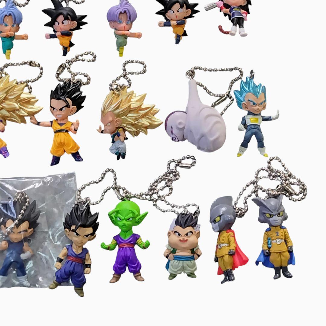 ドラゴンボール UDM まとめ売り キーホルダー スイング ストラップ 黒紐