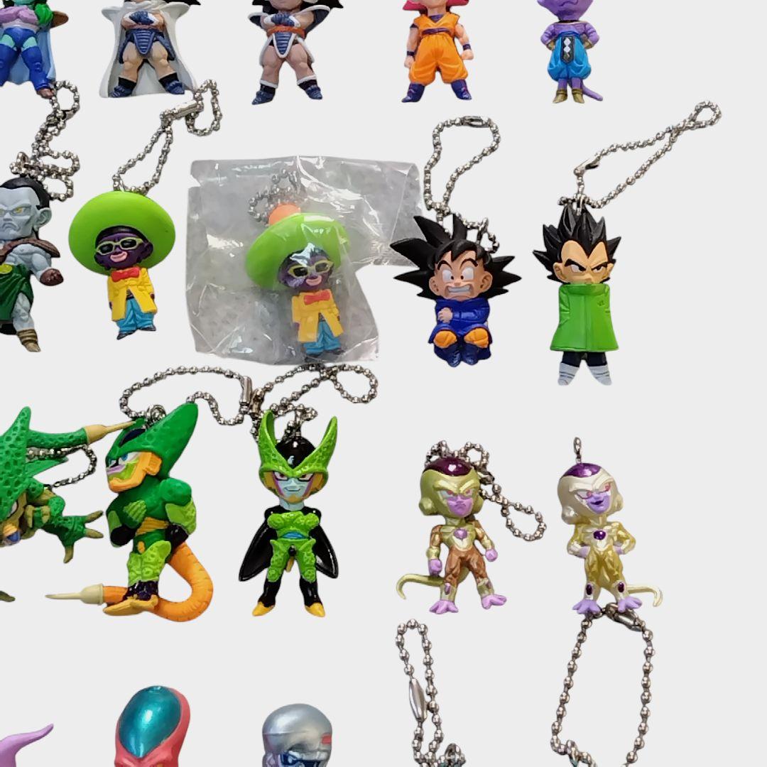 ドラゴンボール UDM まとめ売り キーホルダー スイング ストラップ 黒紐