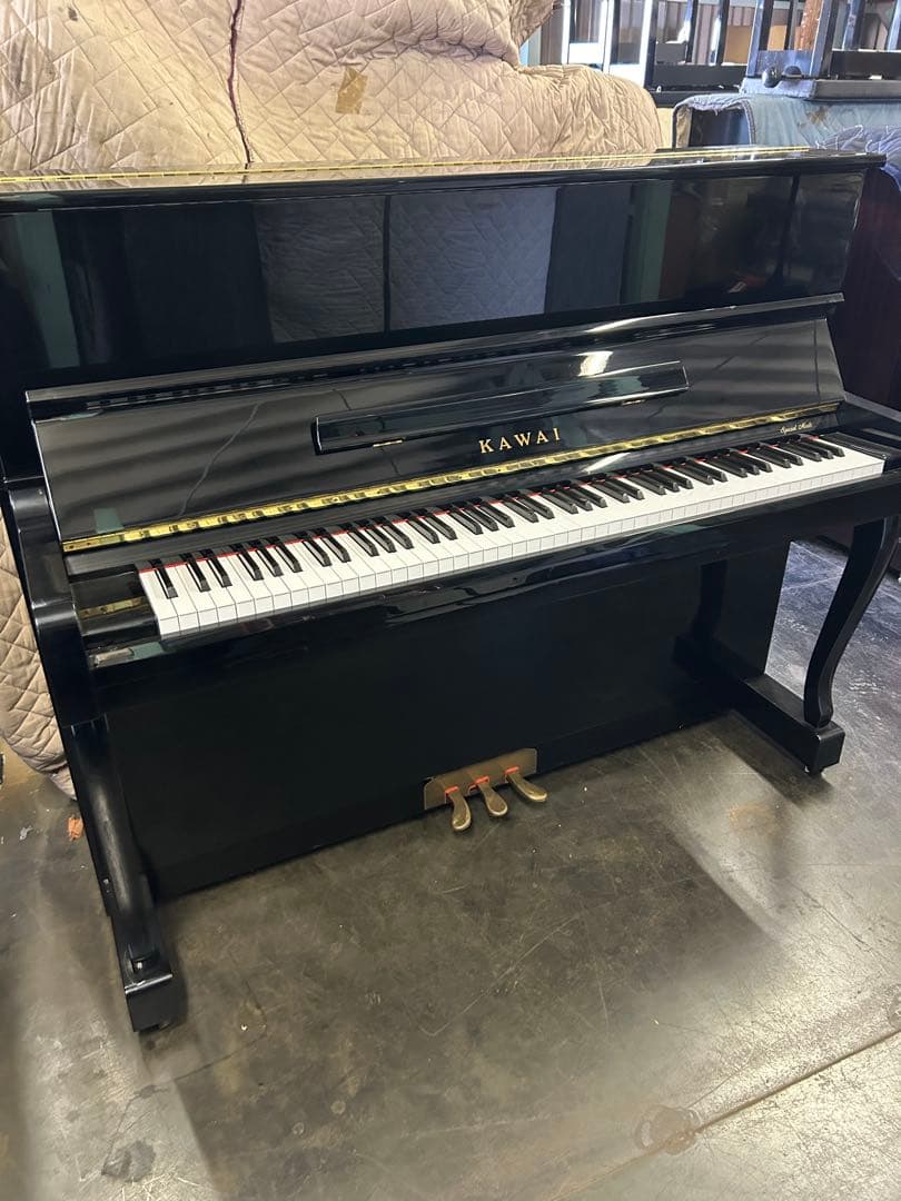 超価格、カワイ、DS5E、新品サイレント取付、Wハンマー、メッキピン、1台限り！