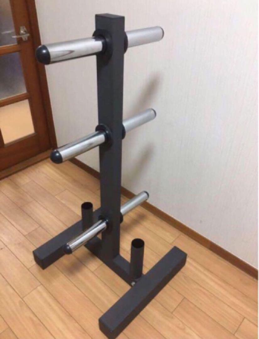 iROTECオリンピックプレートシャフトラックHPM径50mmバーベルラック