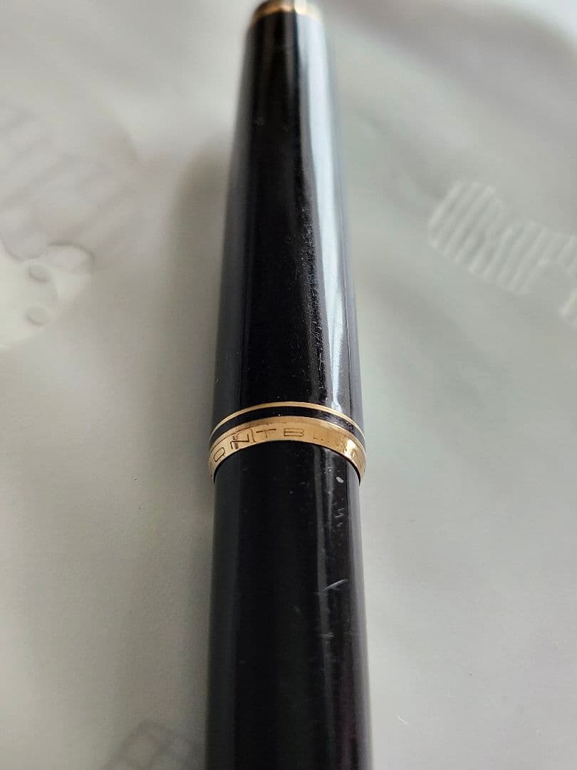'60s モンブランNo.24 ブラック 万年筆 14C 14金