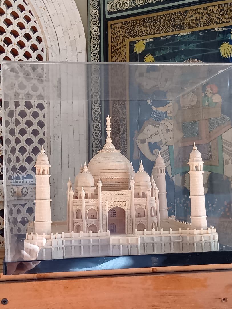 タージマハル TAJ MAHALオブジェ アンティーク　インド雑貨　模型