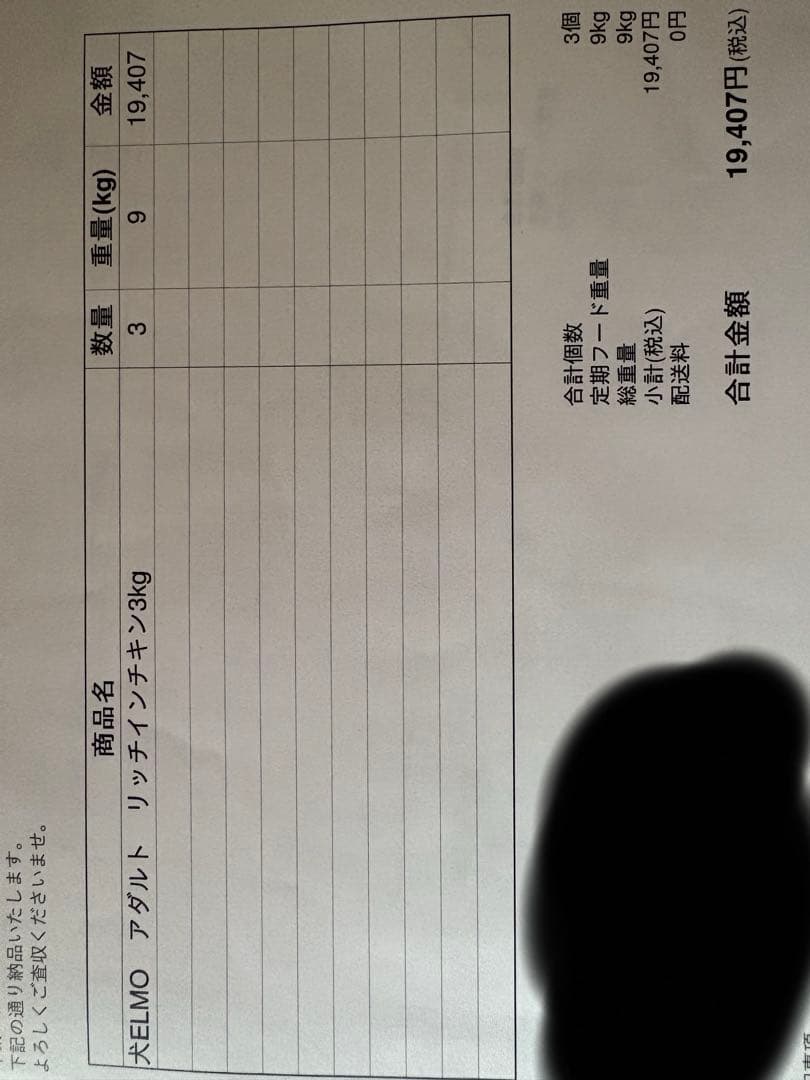 SALE！犬用　ELMO リッチインチキン　3キロ×3袋