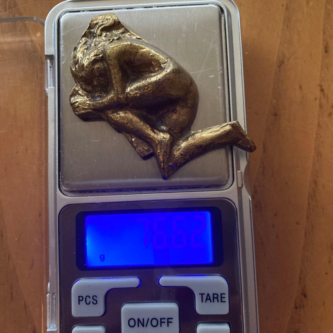金属製人間彫刻 76.2g
