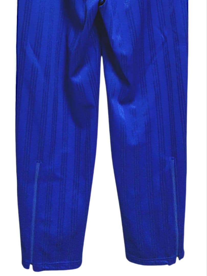 アディダス ジャージ上下セット【ジャケットXO パンツО】青シャドウストライプ