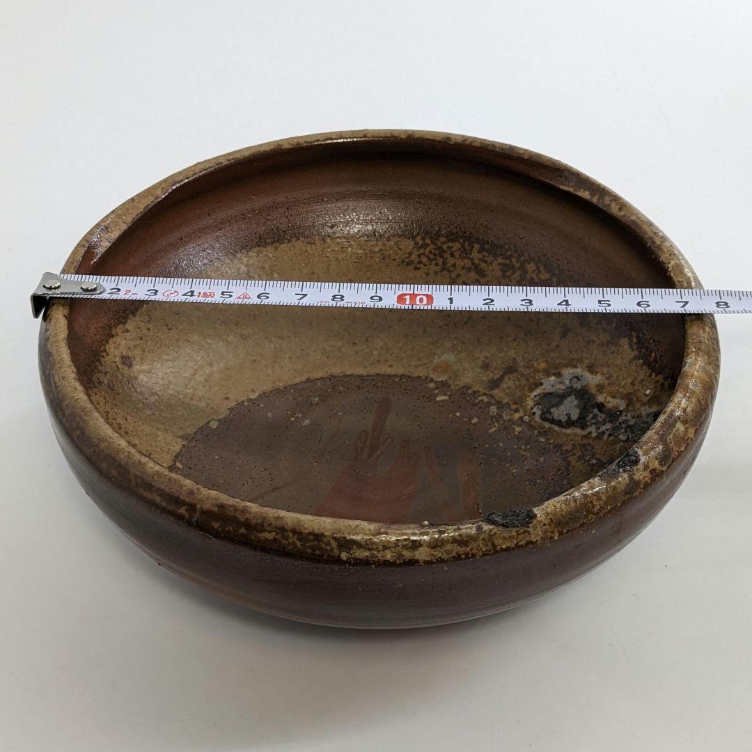 岡山県重要無形文化財 吉本正 備前焼 鉢 合箱合布 食器 皿 工芸品 菓子器