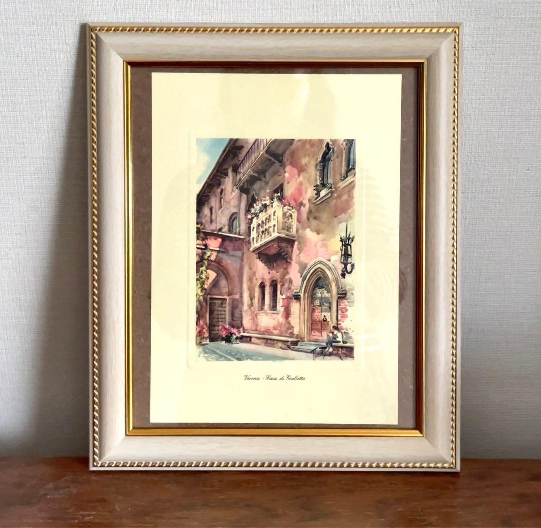 【新品】ヴェローナ ジュリエットの家 絵画