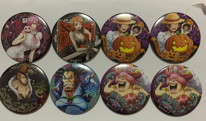 ONE PIECE ワンピース　缶バッジ　輩缶バッジ