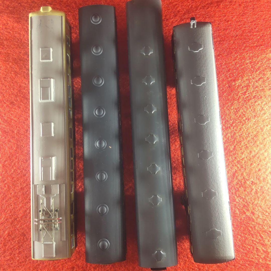 客車4台動作確認済み、HOゲージ