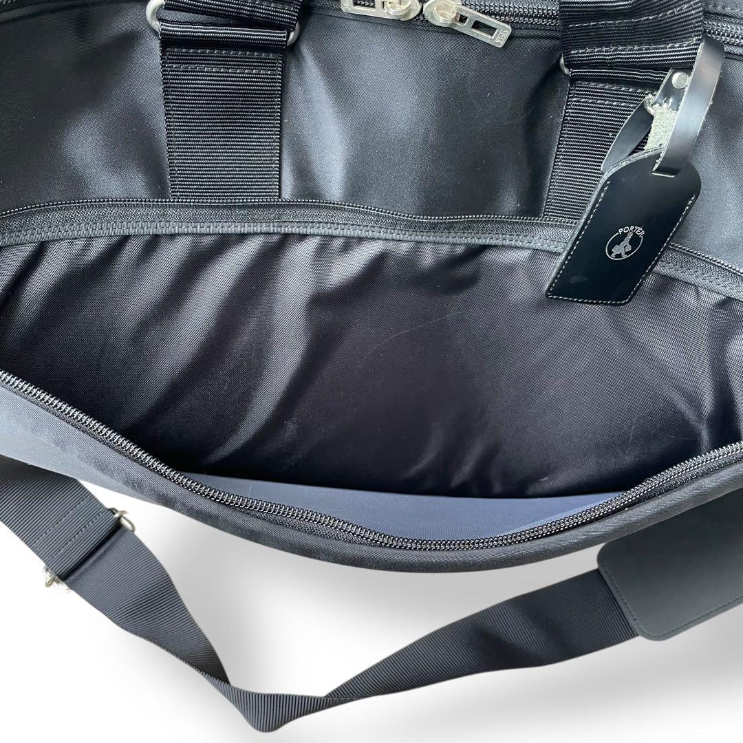 PORTER ポーター★2way ガーメントバッグ 大容量 ナイロン ブラック
