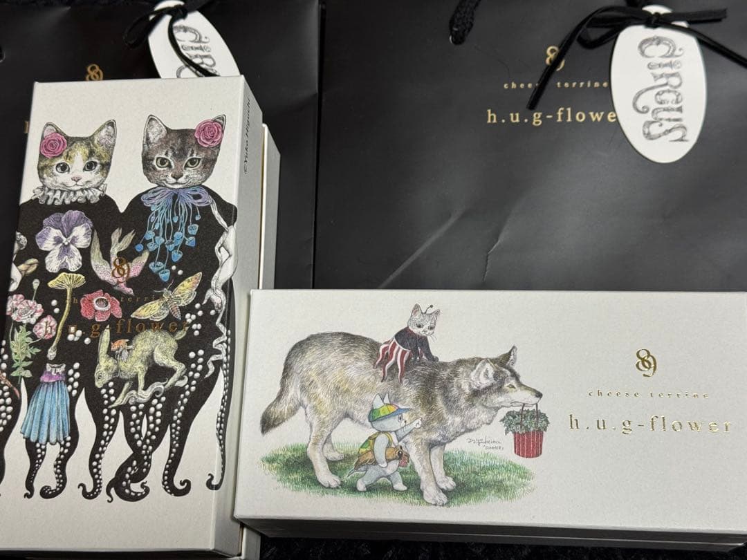 ヒグチユウコ サーカス展 紙袋 お菓子 アイス 飲み物 空箱 ボリス雑貨店