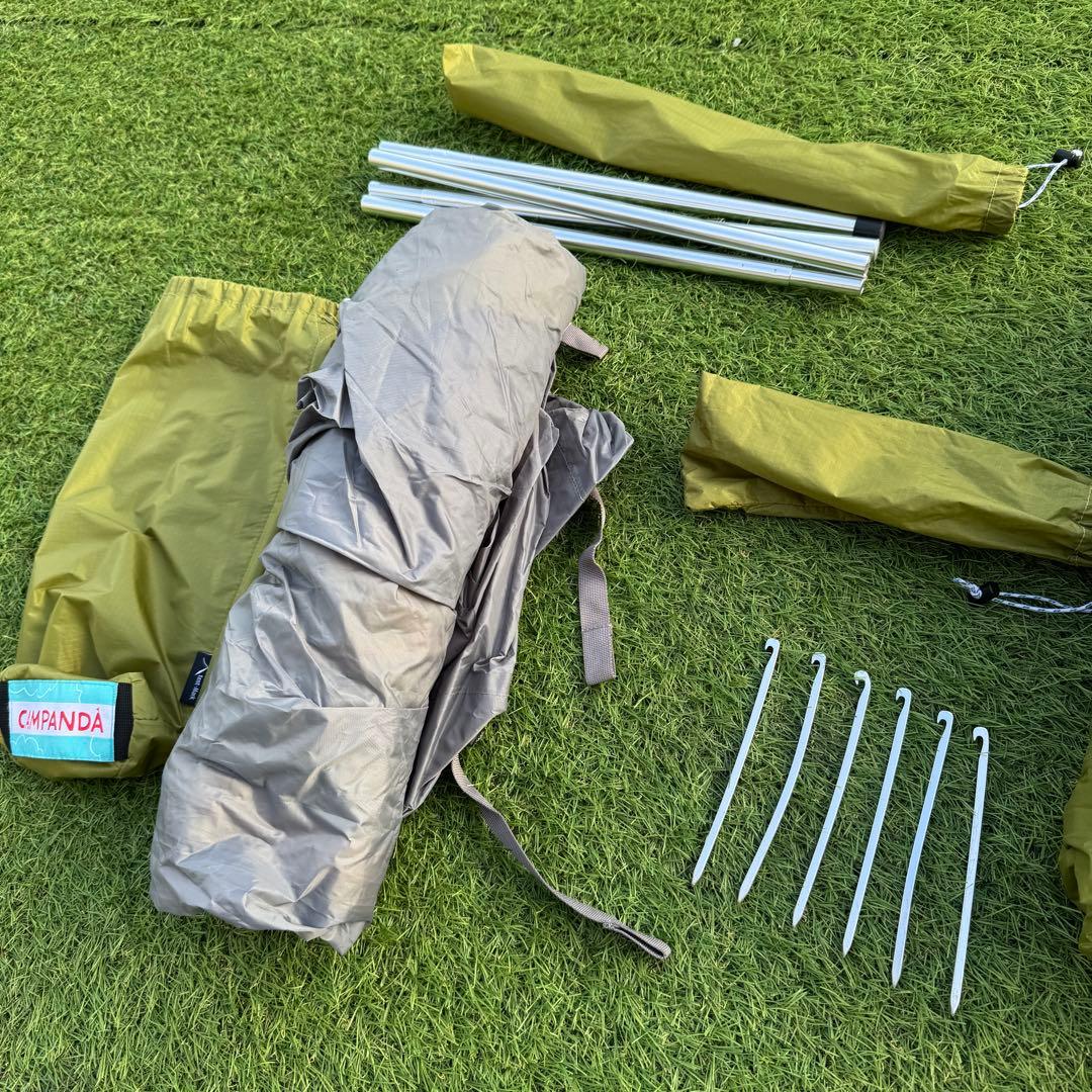 廃盤 美品　テンマクデザイン パンダテント アースカラー インナー 箱付き