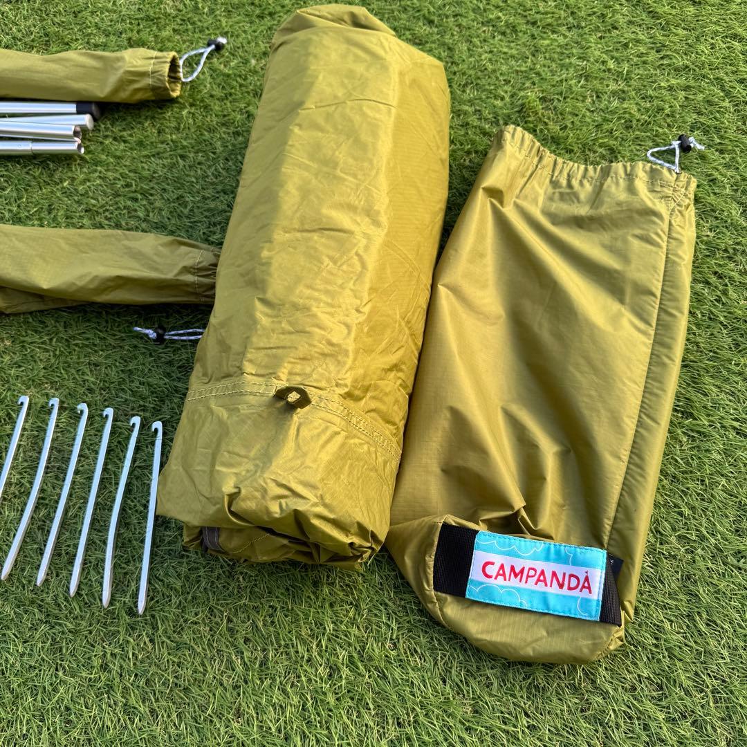 廃盤 美品　テンマクデザイン パンダテント アースカラー インナー 箱付き