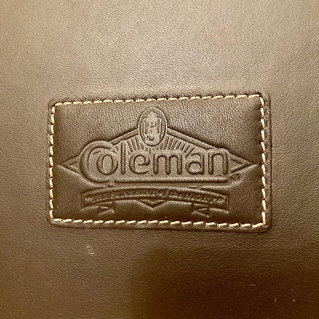 【新品未使用】コールマン アメリカンヘリテイジ レザーランタンケース
