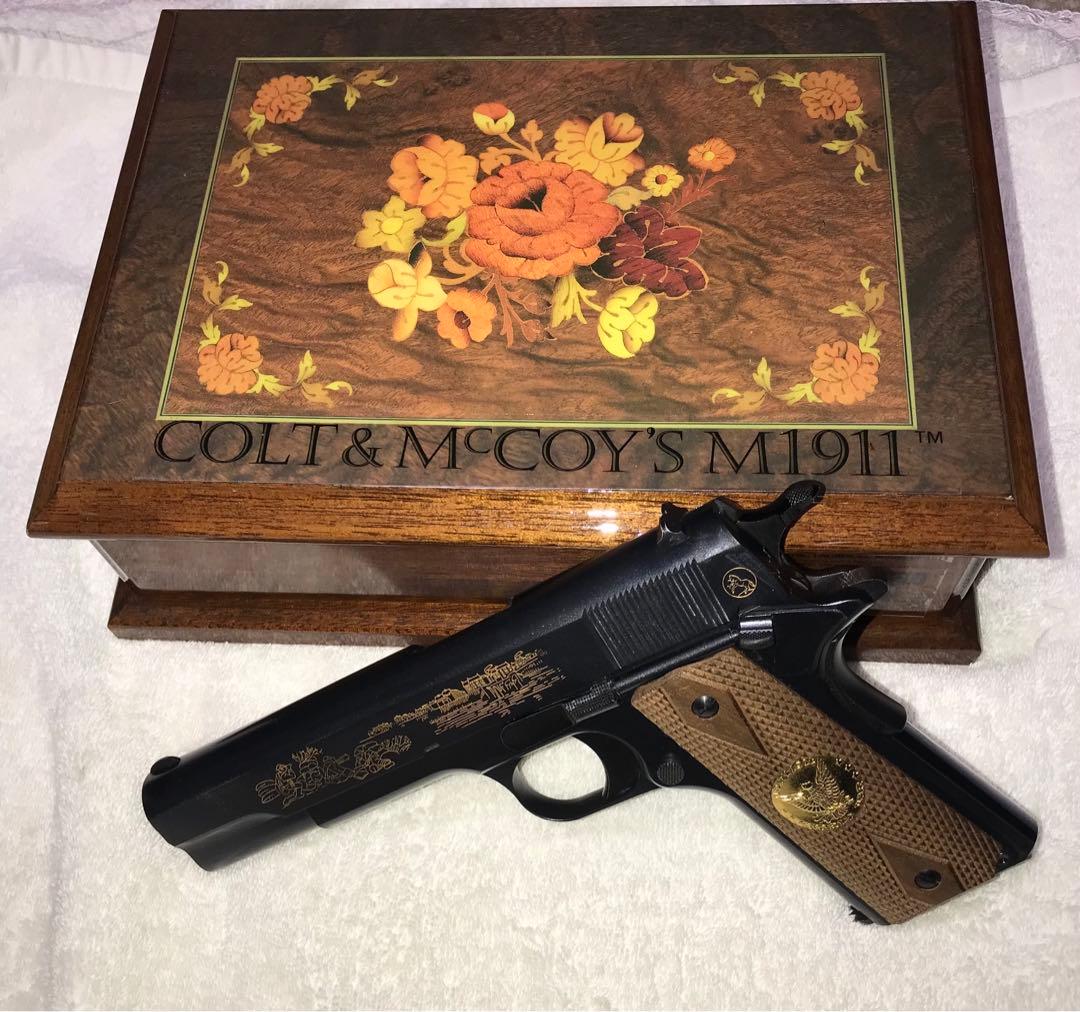 McCOY's限定 エラン社日本製のモデルガン別注化粧箱入り鑑賞専用希少品です。