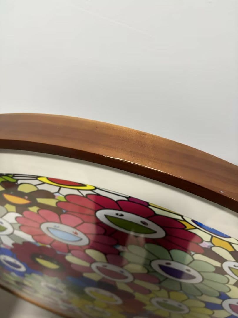 村上隆「お花畑の中に顔をうずめる」フラワー ポスター