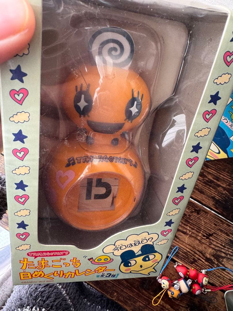 【レア】たまごっち　日めくりカレンダー　めめっち　くちぱっち