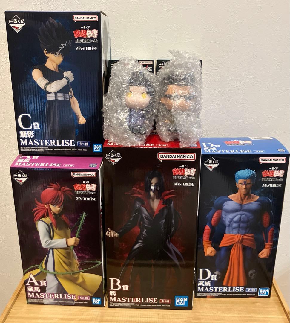 一番くじ　幽遊白書　上位賞セット