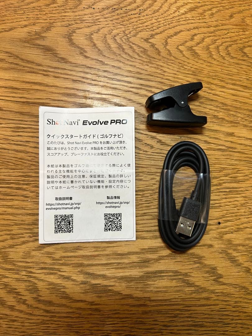 美品 Shot Navi Evolve PRO GPSウォッチ 専用ケース付き