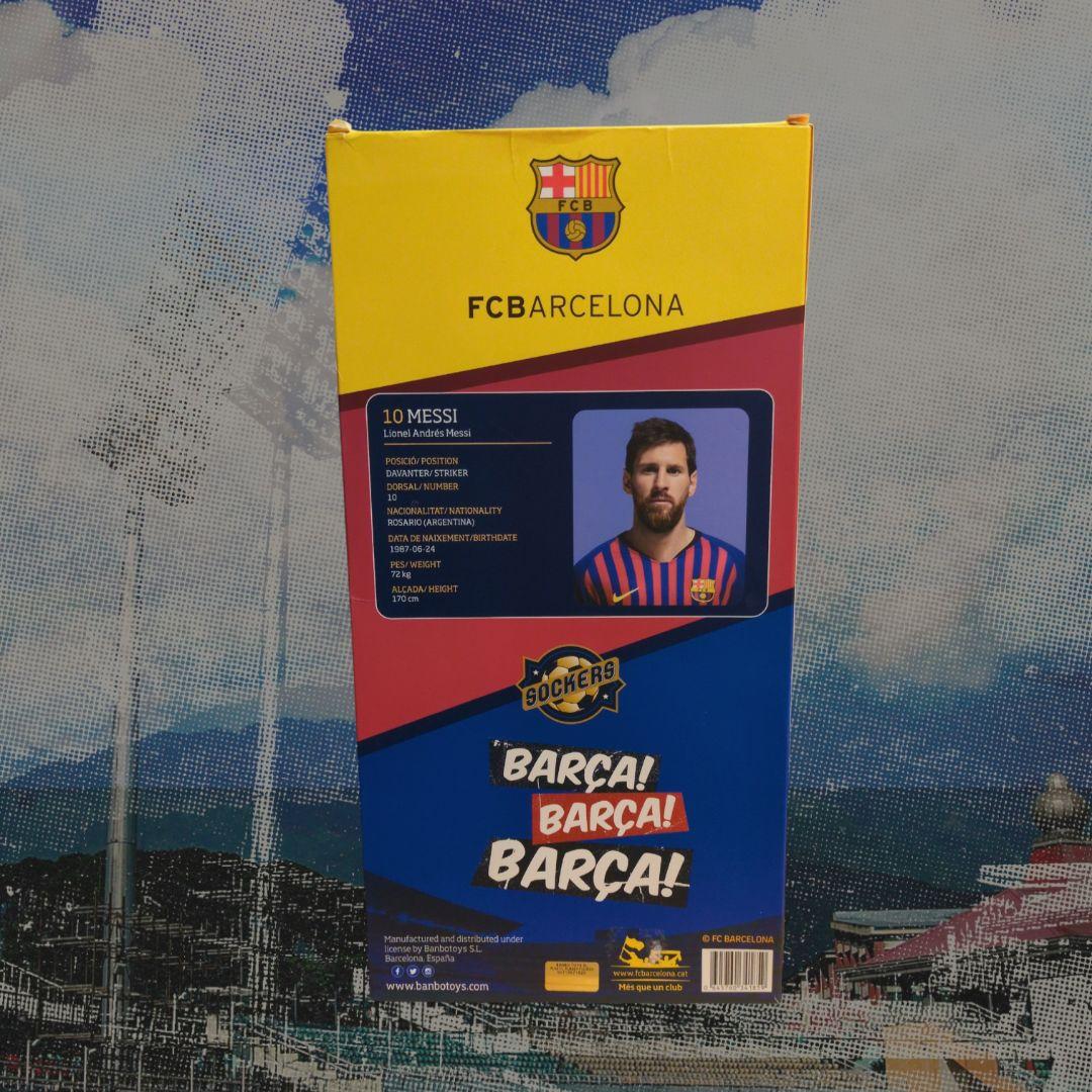 【新品未使用】FCバルセロナ 公式　　メッシ　アクションフィギュア