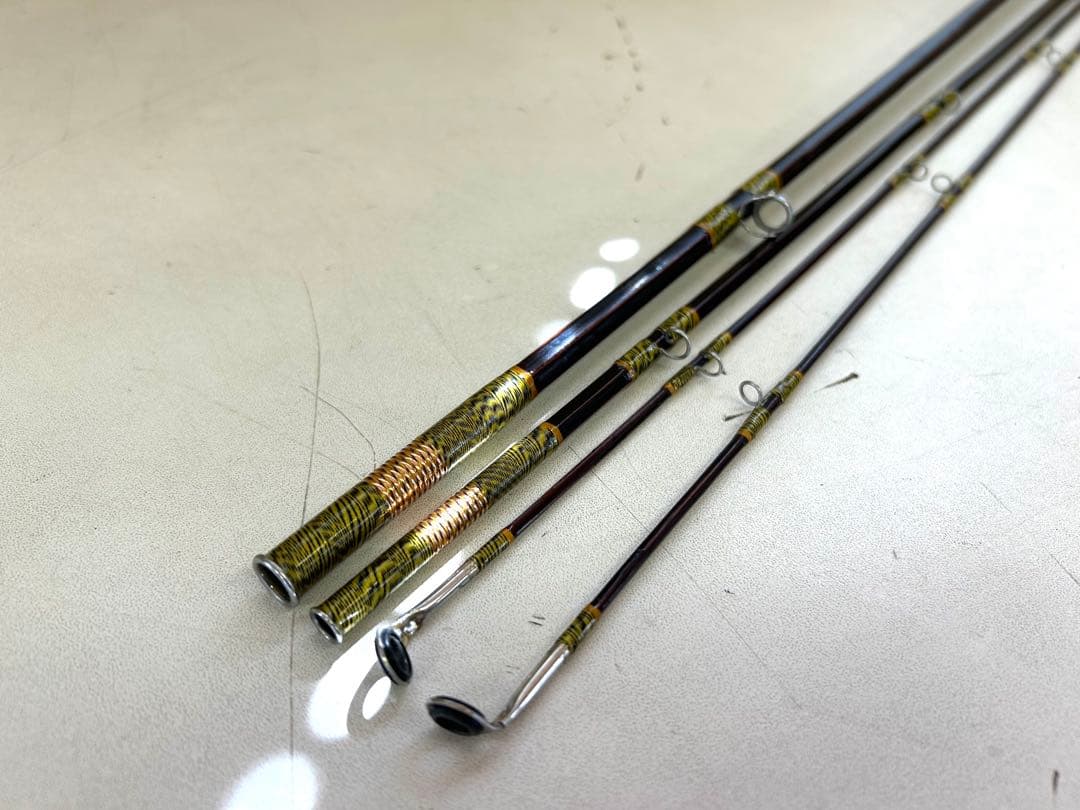 J815 希少　バンブー　ロッド　フライ　竹　フィッシング　釣竿　釣具