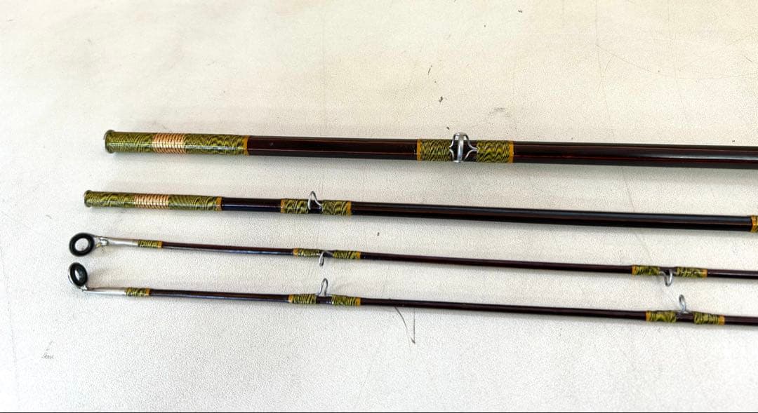 J815 希少　バンブー　ロッド　フライ　竹　フィッシング　釣竿　釣具