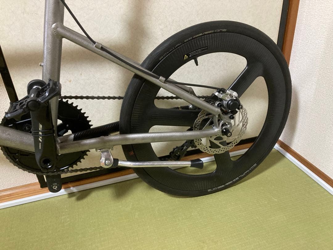 ミニベロ　カスタム　小径車　アルミ