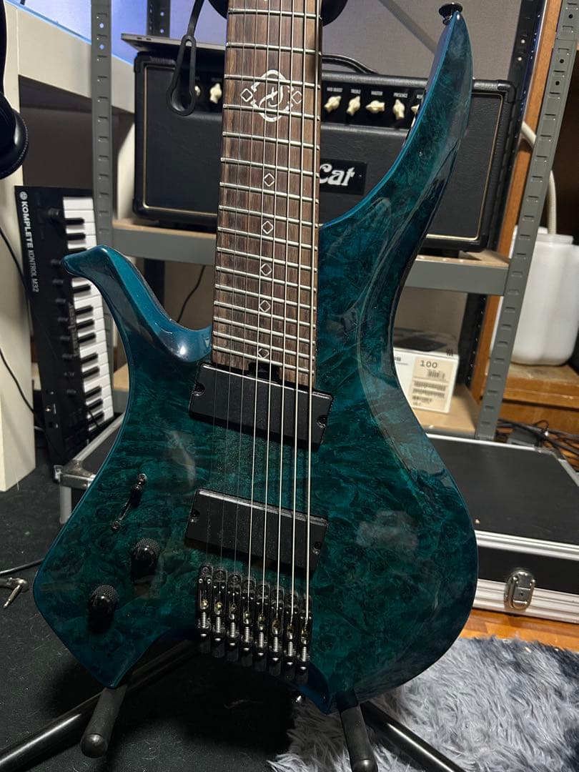 【左利き】【レフティ】Futra FHLシリーズ8弦ギター【訳あり】