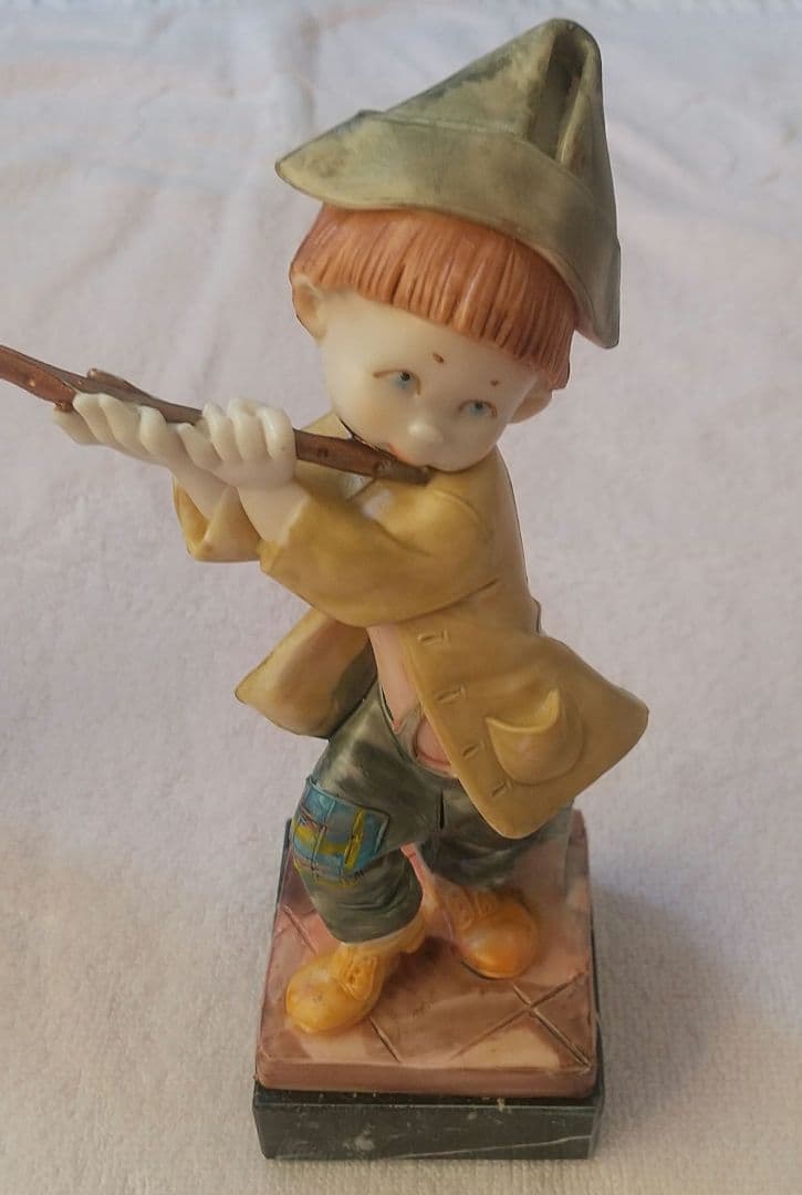 置物 楽隊　3体 　イタリア製　アンティーク