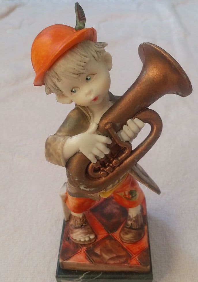 置物 楽隊　3体 　イタリア製　アンティーク