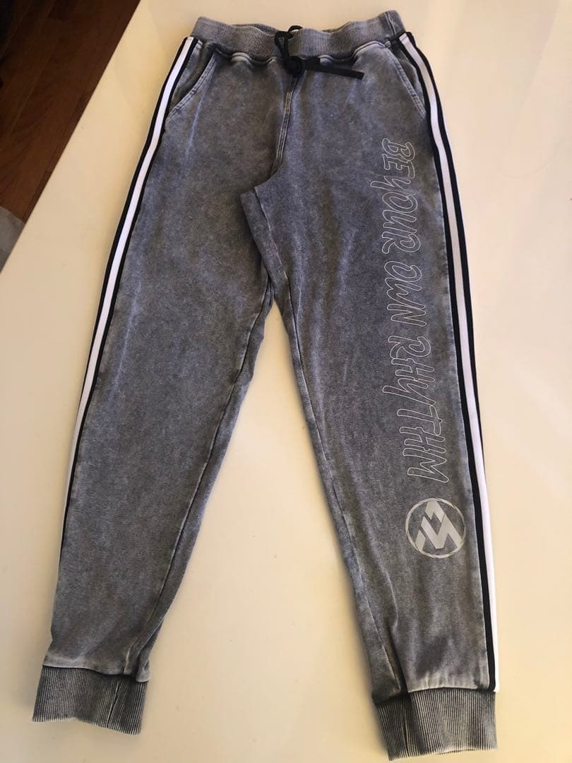 美品 最新作 Marble マーブル デニム風パンツ M ブラック