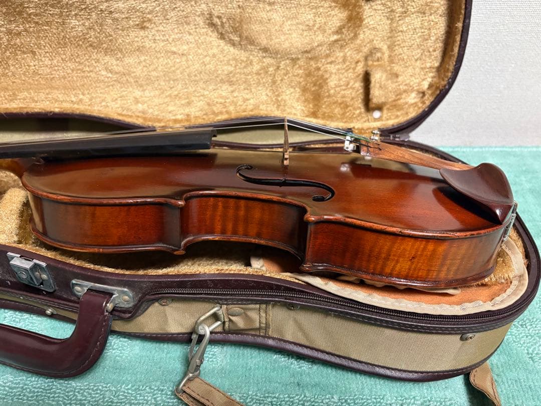 希少 鈴木政吉 No. W5 オールド バイオリン 虎杢 4/4