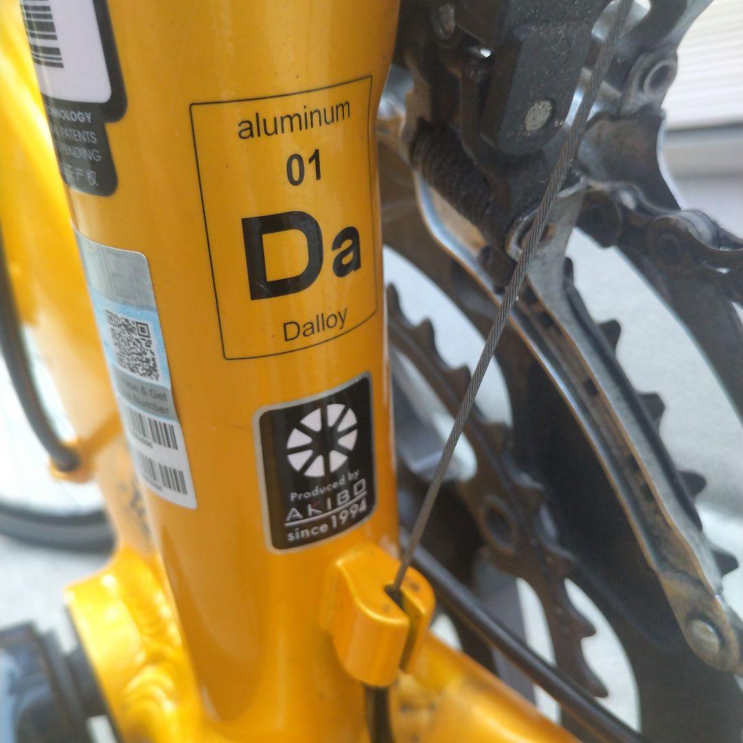 本日限定価格☆DAHON visc evo☆マンゴーオレンジ☆MKSペダル