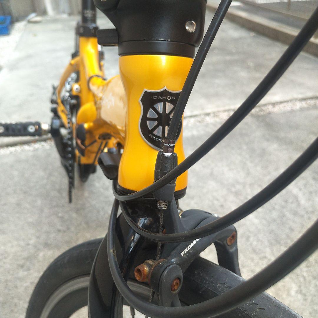 本日限定価格☆DAHON visc evo☆マンゴーオレンジ☆MKSペダル